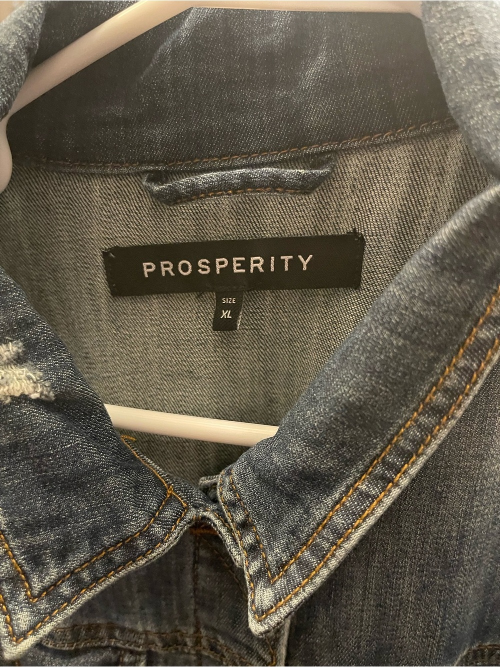 Prosperity Women's Blue Denim Jean Jacket